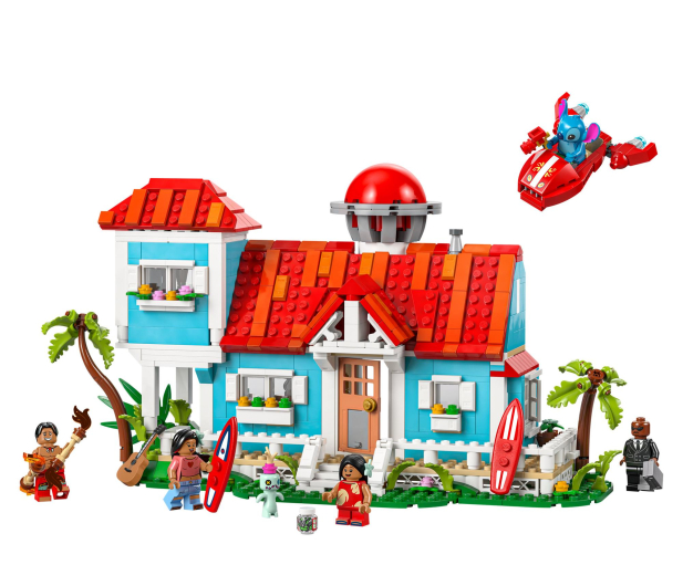 LEGO Disney 43268 Domek na plaży Lilo i Stitcha - 1308202 - zdjęcie 6